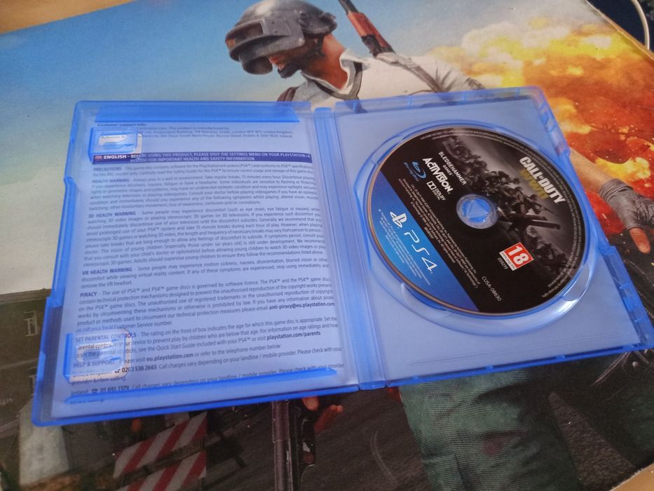 Jogo PS4 Call Of Duty WW2 Como Novo