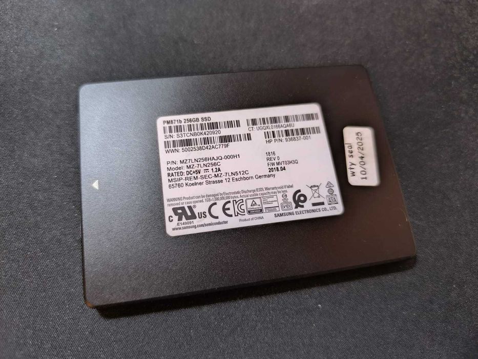 Disco Rígido SSD 256GB Samsung