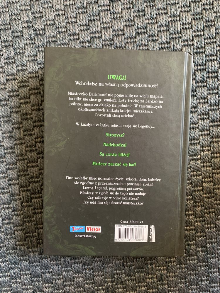 Książka młodzieżowa Miasteczko Darkmord Shane Hegarty