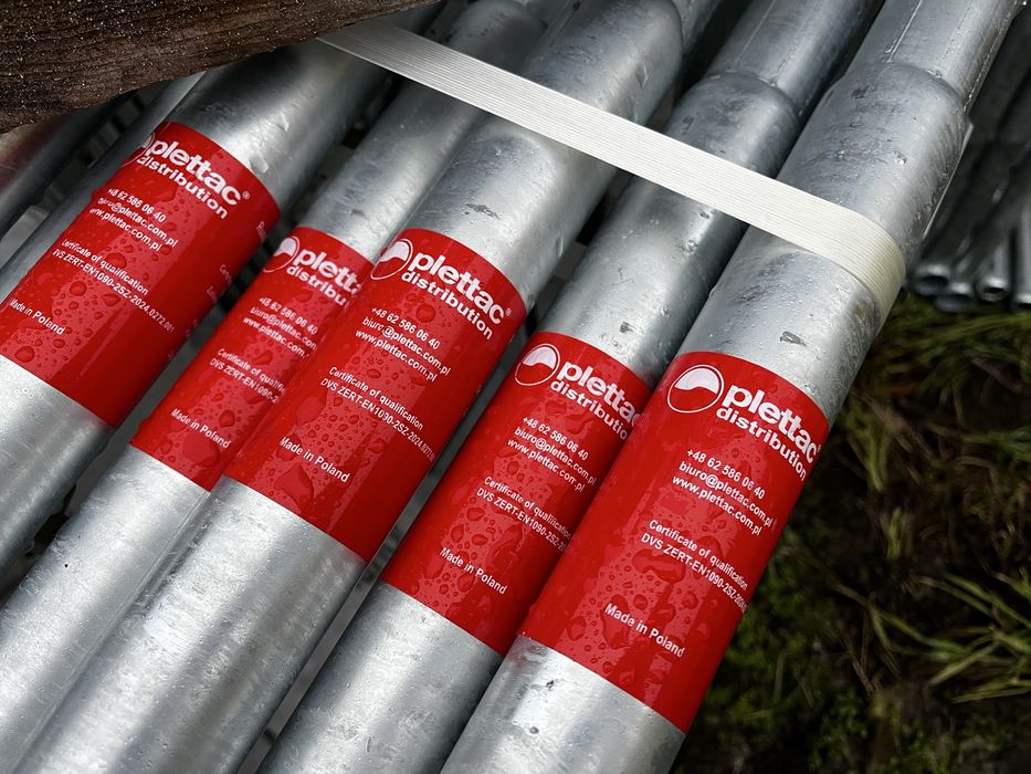 Rusztowanie ramowe elewacyjne Plettac nowe 5200 m2