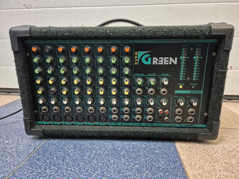 Ever GreenMikser Power Mikser 8 kanałów! 2 x 200W!