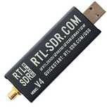 Odbiornik RTL-SDR v4 + dipol i anteny