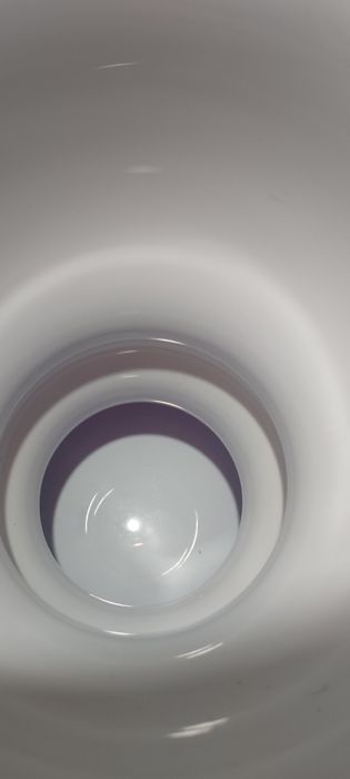 HSG  Ząbkowice Ludwik Fiedorowicz koszyk z falbanką szkło PRL