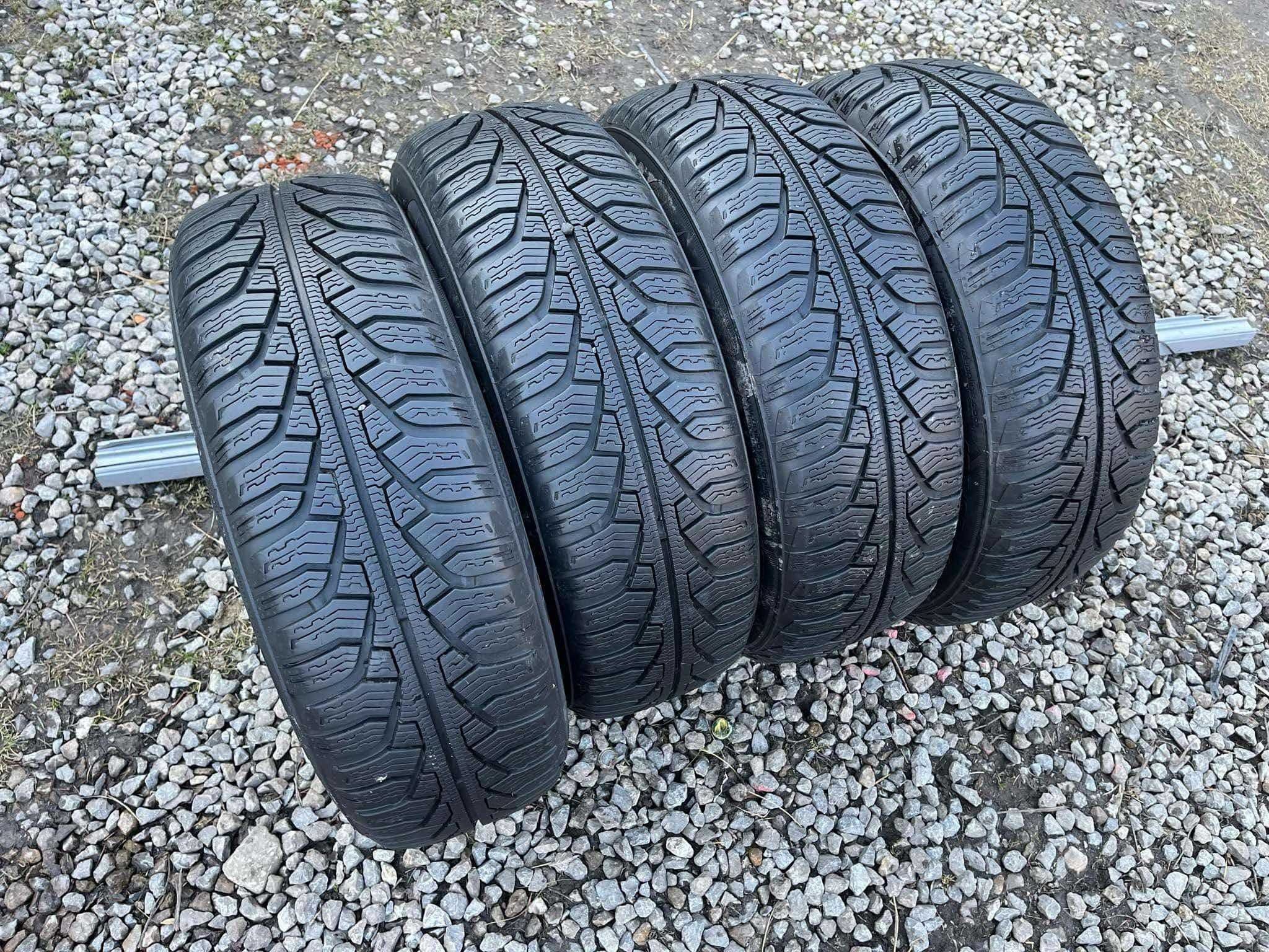 Opony 195/65R15 Uniroyal MS Plus 77 Zima 4sztuki 7,47mm bieżnika