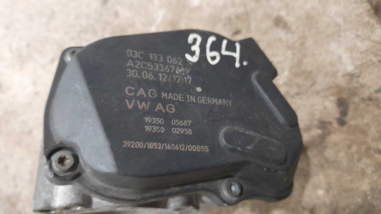 Дроссельная заслонка seat skoda vw 1.4 03c133062