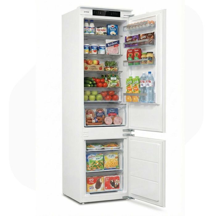 Lodówka do zabudowy Gorenje NRKI519E41 NoFrost 193cm OUTLET 23KG13