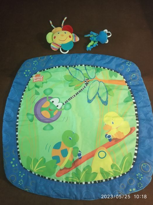 Розвиваючі килимки Bright Starts+МУЗИКАЛЬНі іграшки і брязкальця