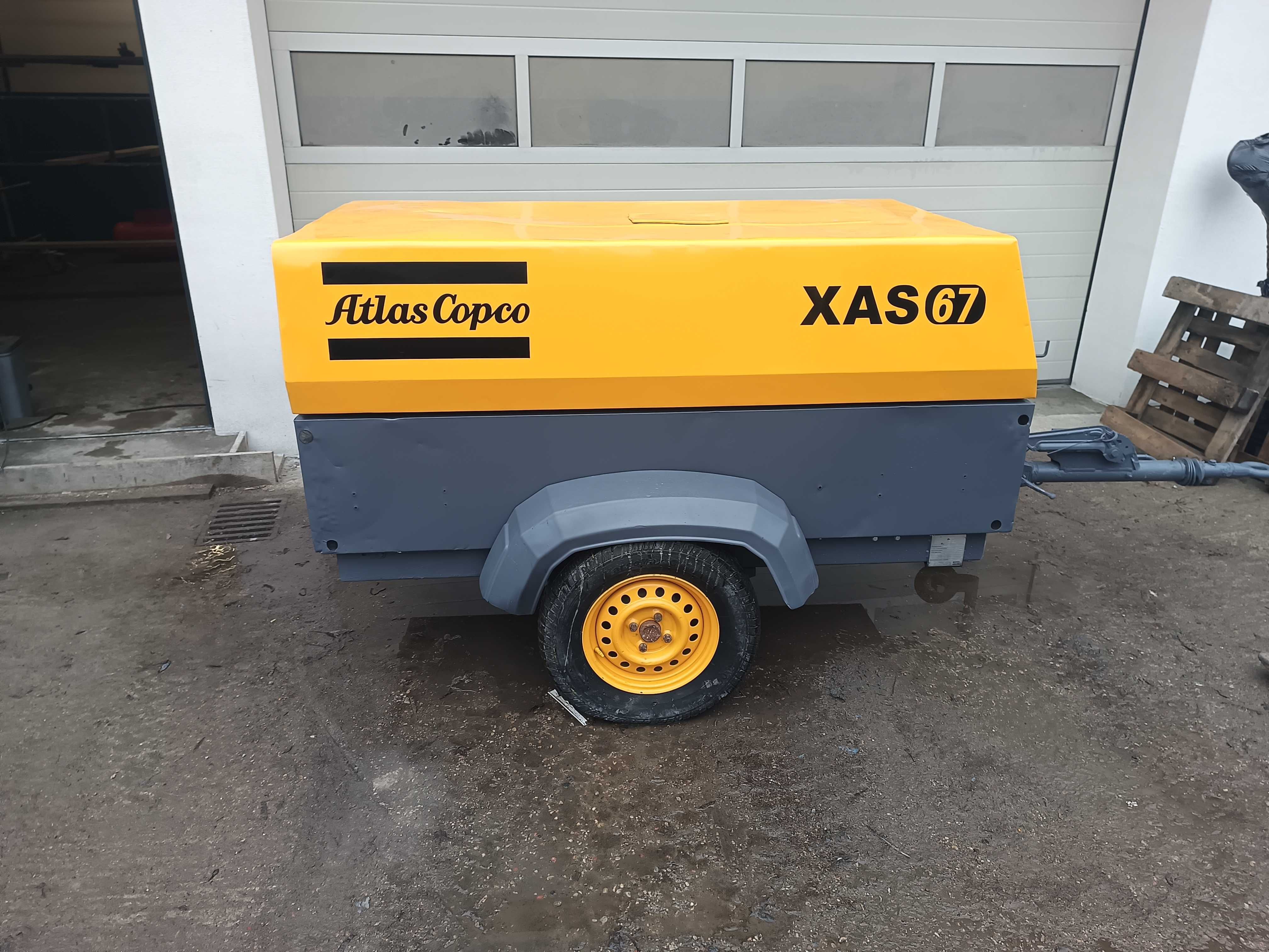 Sprężarka Atlas Copco xas 67