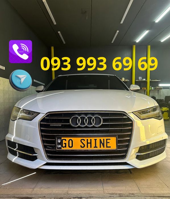 BI -LED лінзи установка линз полировка авто антихром авто детейлинг