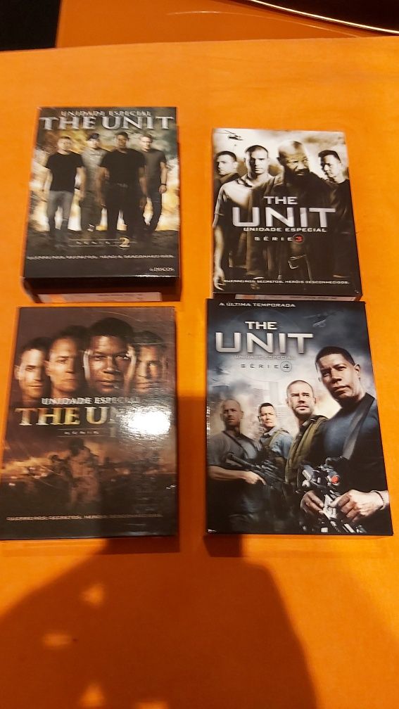 Vendo coleção de Dvds da Serie The Unit