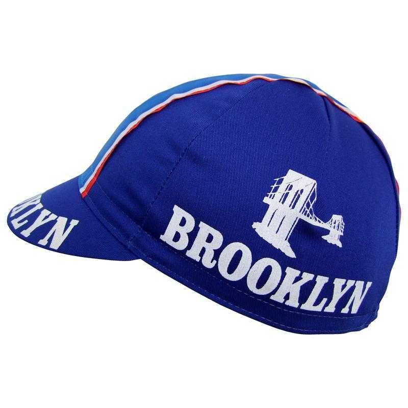 Czapka kolarska pod kask BROOKLYN niebieska - APIS