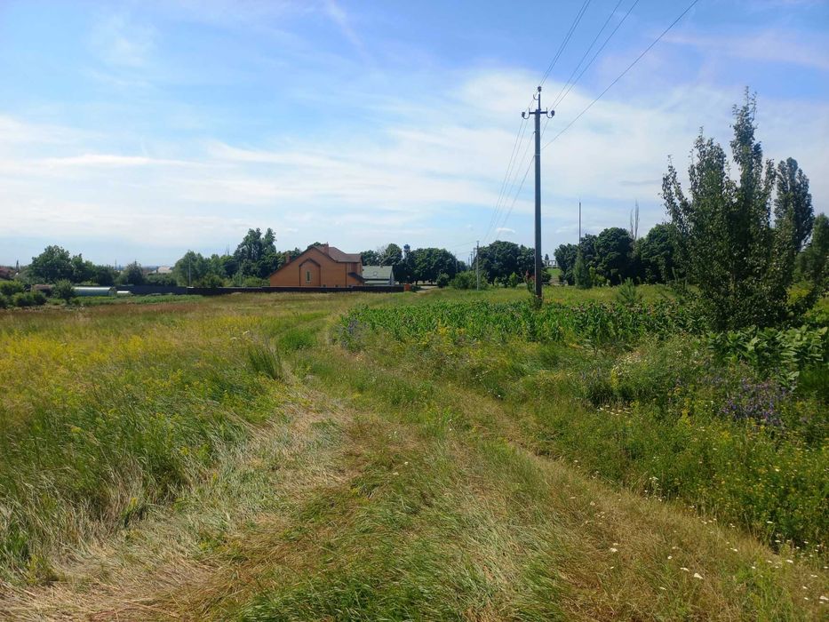 Мартусівка, 20 соток під забудову, кутова