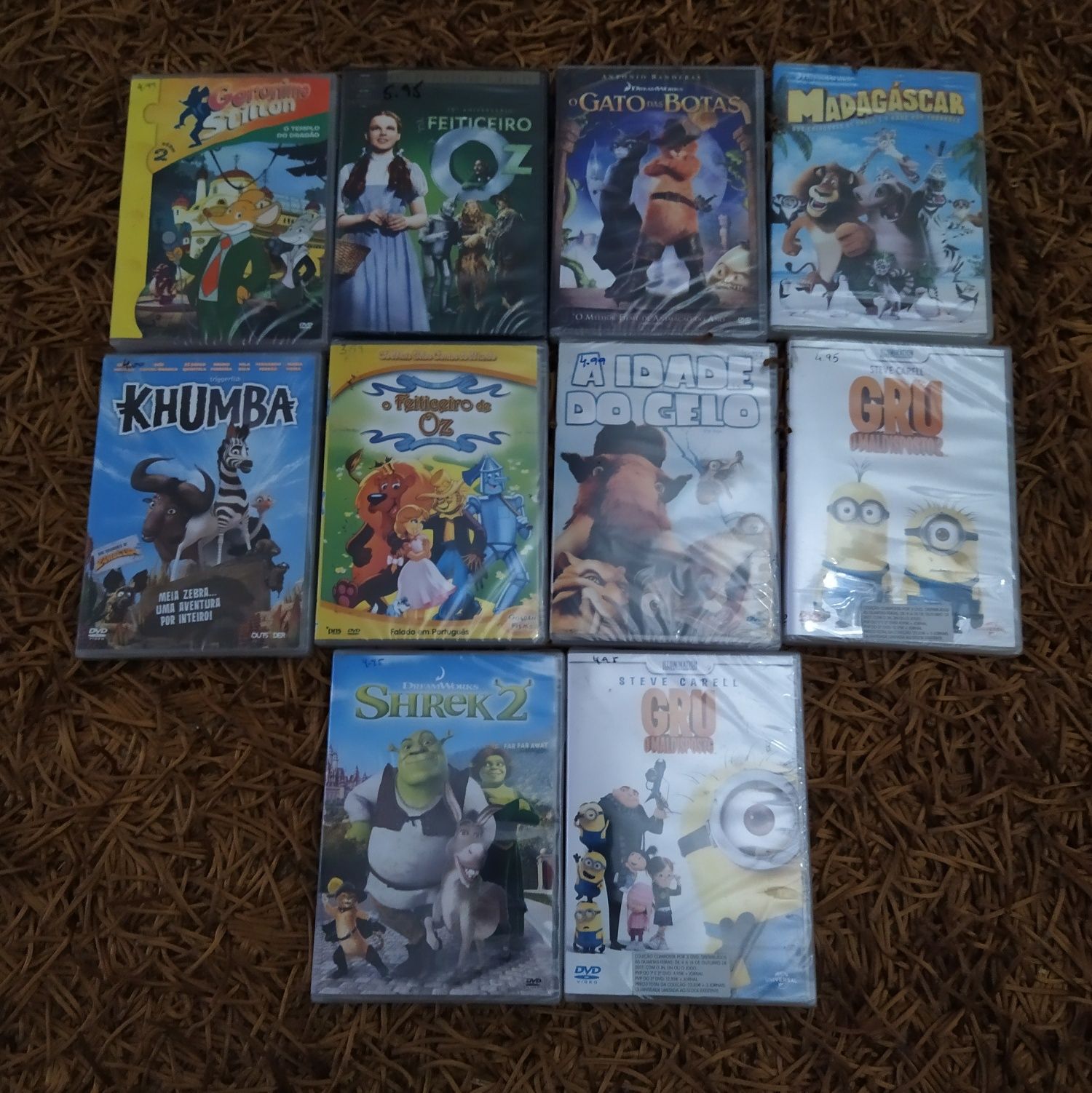 Lote de DVD's diversos