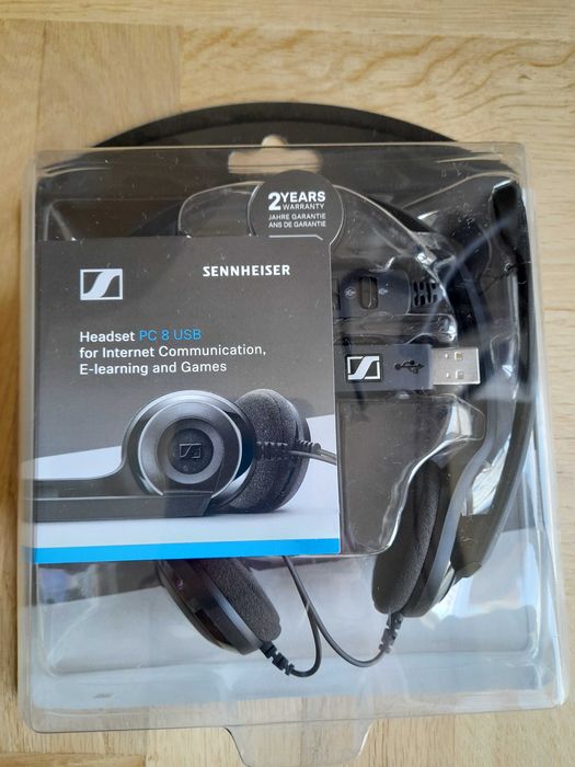 Słuchawki Sennheiser PC8 USB Nowe