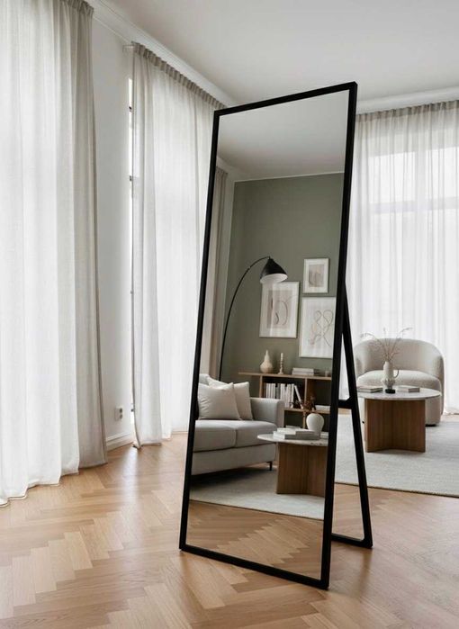 Дзеркало підлогове в рамі / Зеркало в рост / Зеркала в раме / Дзеркало