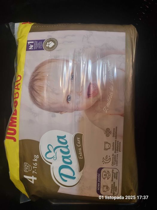 Pieluchy Dada złote 92