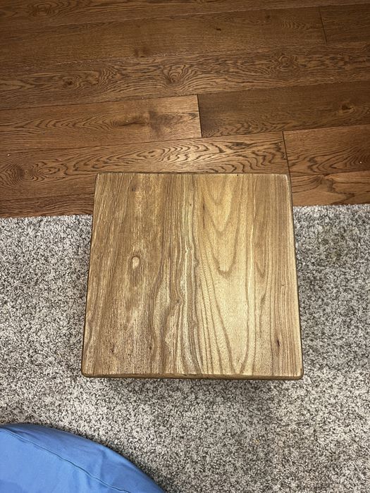 Nowy, drewniany stolik/ taboret Zara Home