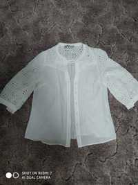 Блузка біла 38 розмір