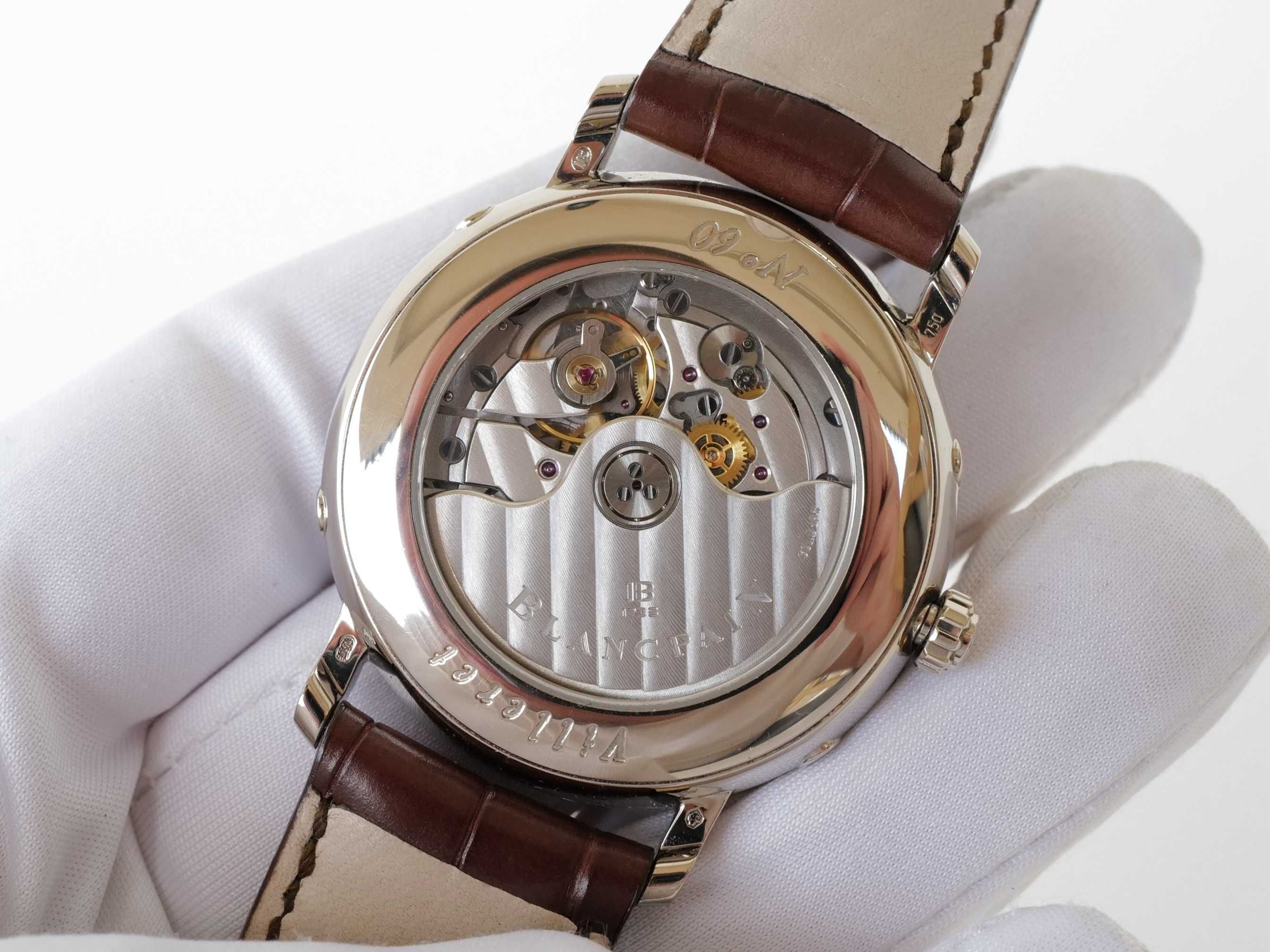 Blancpain Villeret Quantième Complete Calendar Moon Phase18KWhiteGold