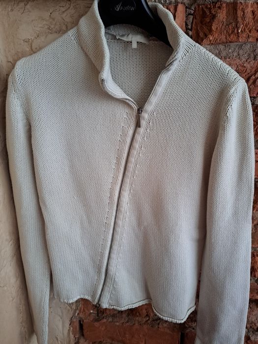 Sweter  Max Mara /bawełna.kaszmir.jedwab.rozm M