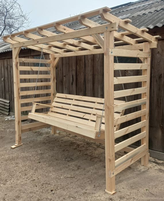 Гойдалка дерев'яна