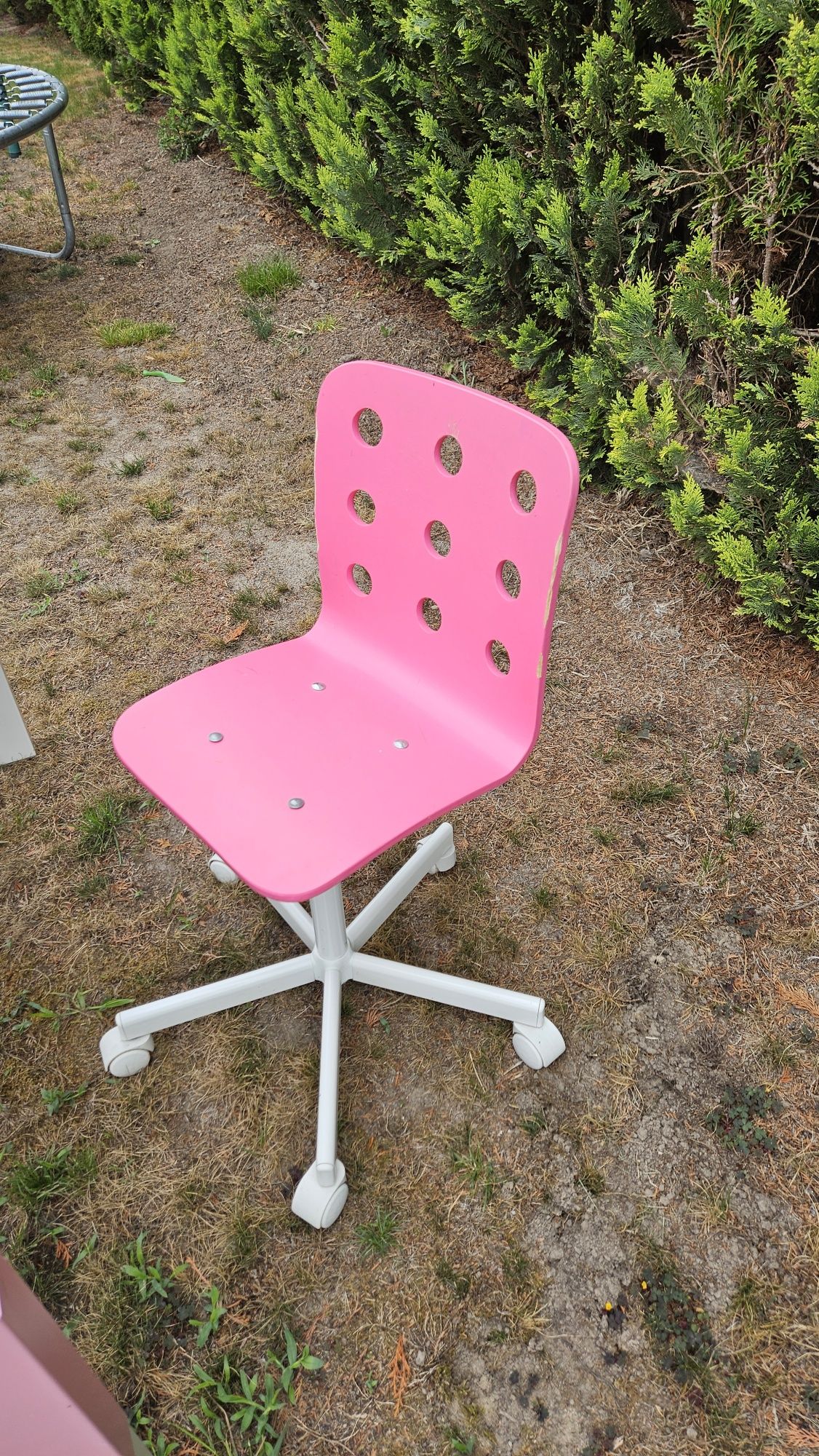 Biurko IKEA z fotelem