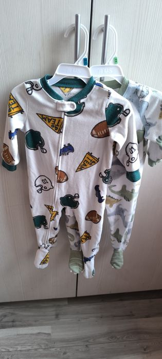 Carter's флісові чоловічки за 2 шт