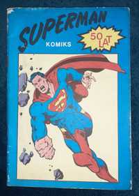 Komiks Superman 50 lat z 1989r.