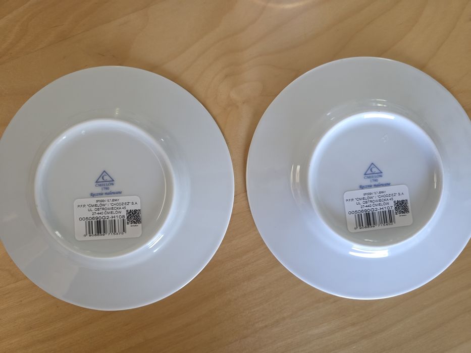 Dwie filiżanki Ćmielów Chodzież Jenny Solaris