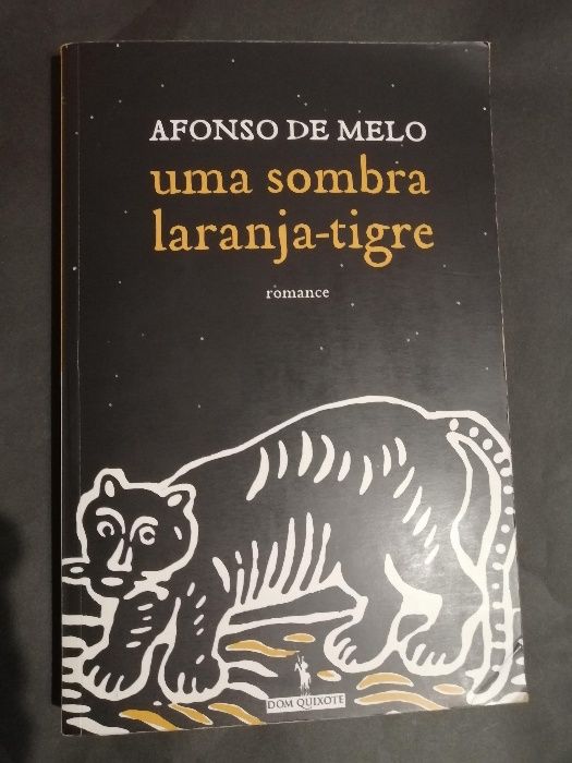 Livro Uma Sombra Laranja Tigre