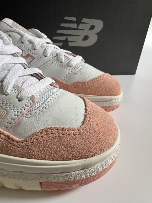 Nowe sneakersy damskie NEW BALANCE białe różowe 37