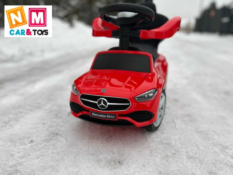 Mercedes C-CLASS JEŹDZIK dla dzieci pchacz Pojazd Autko Auto samochód