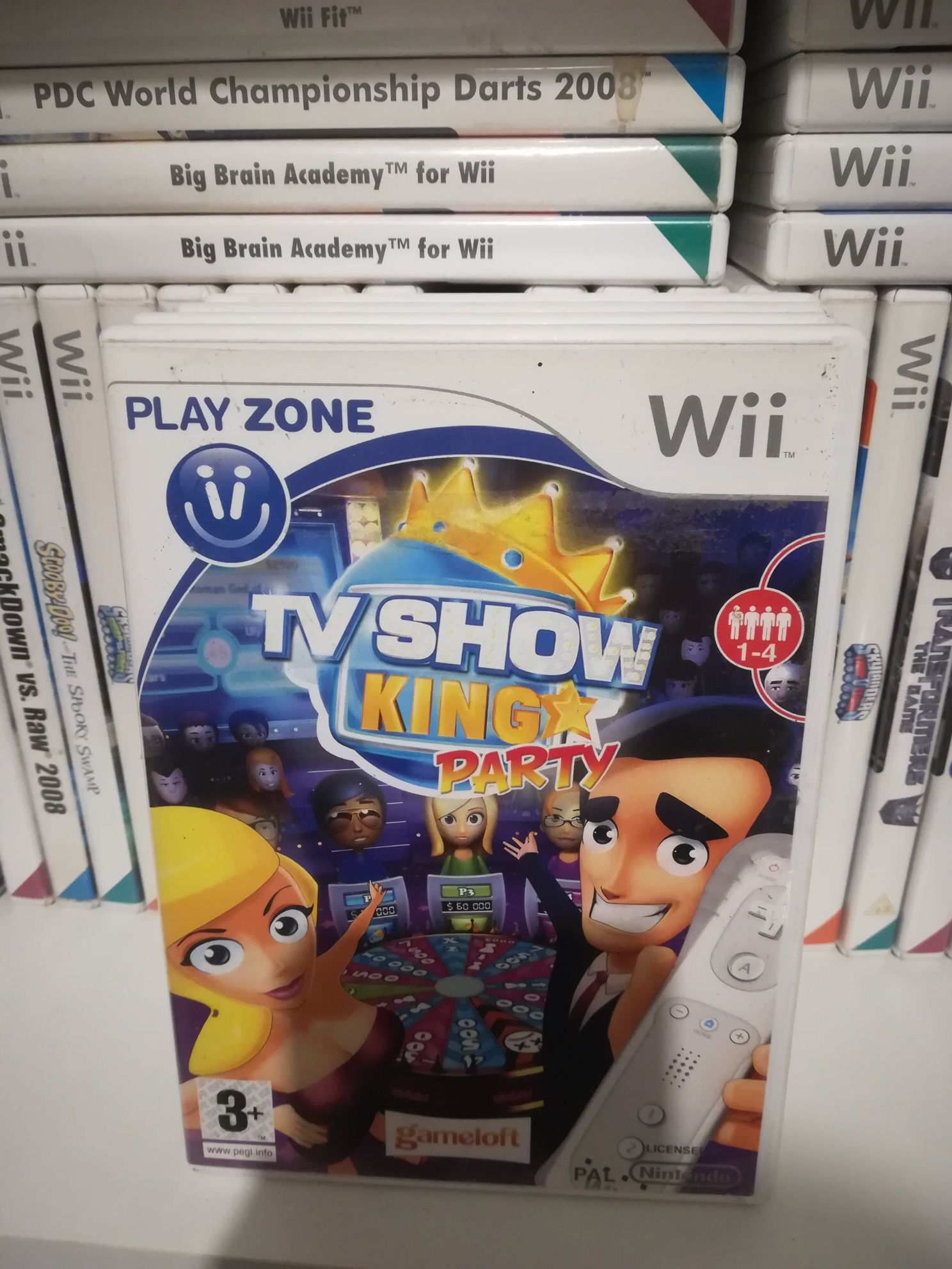 Tv show king party Nintendo Wii