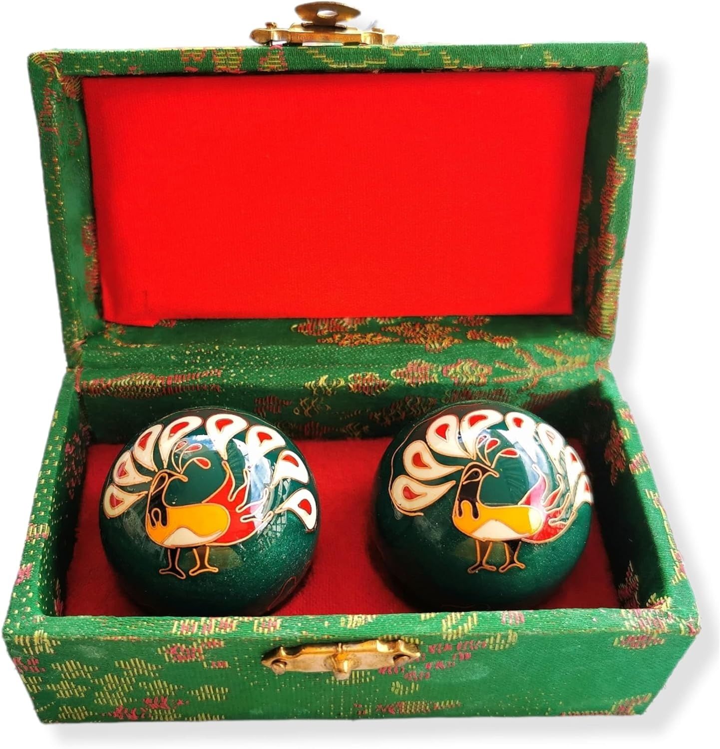 Bolas anti-stress chinesas baoding saúde meditação exercício dedos NOV