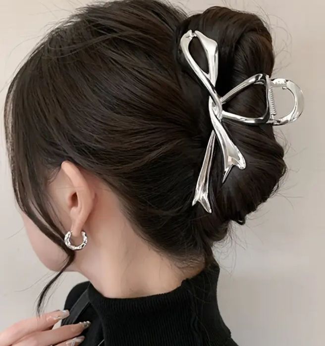 Крабік для волосся у трьох кольорах