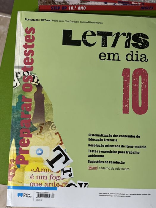 Manual e Caderno de Atividades Português 10°ano