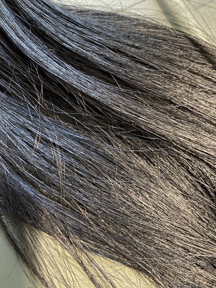 1200 грн Волосы 40 см для наращивания 55гр , 01 цвет