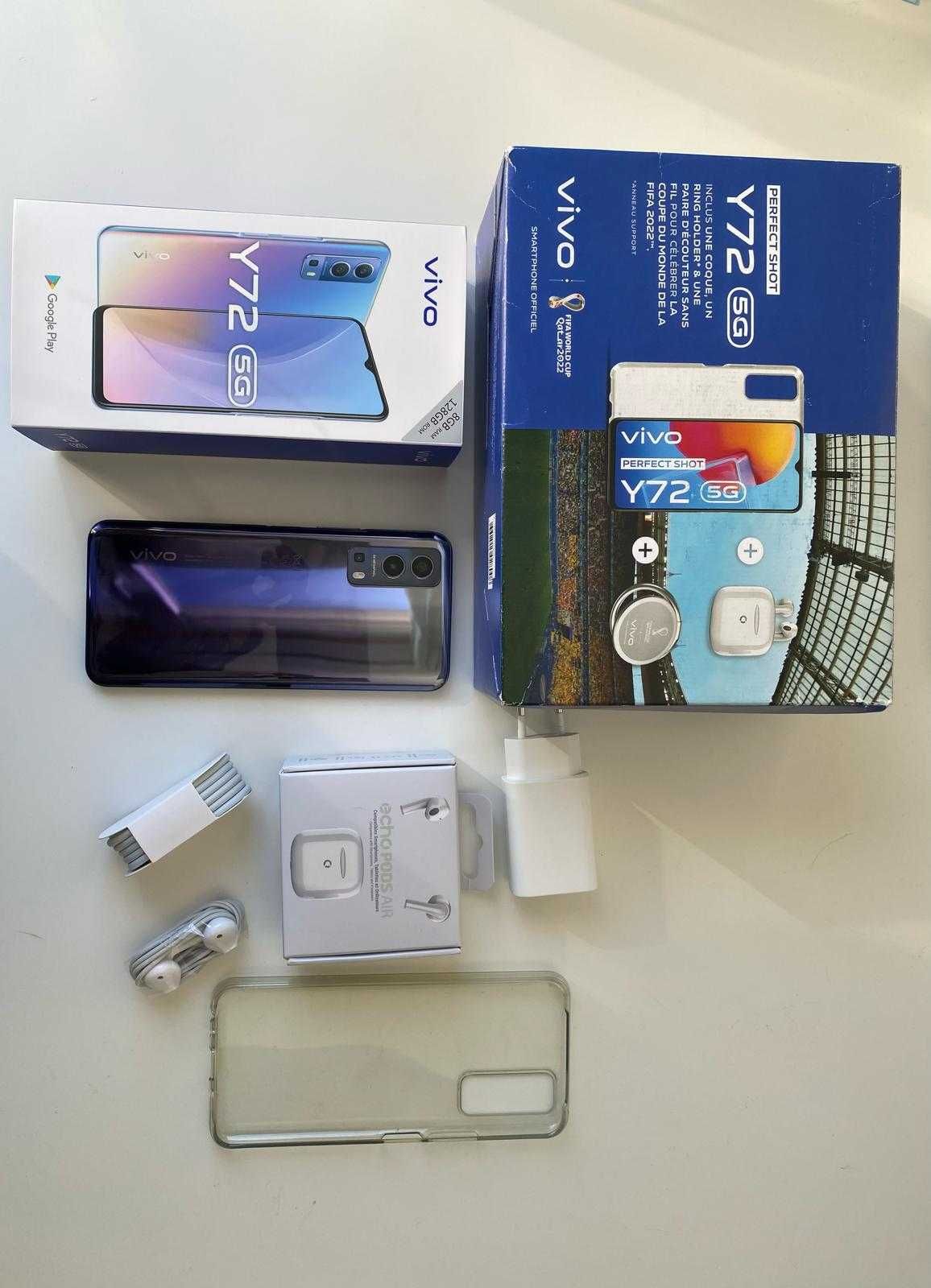 Smartphone Vivo Y72 5G com Warranty Fnac 128GB