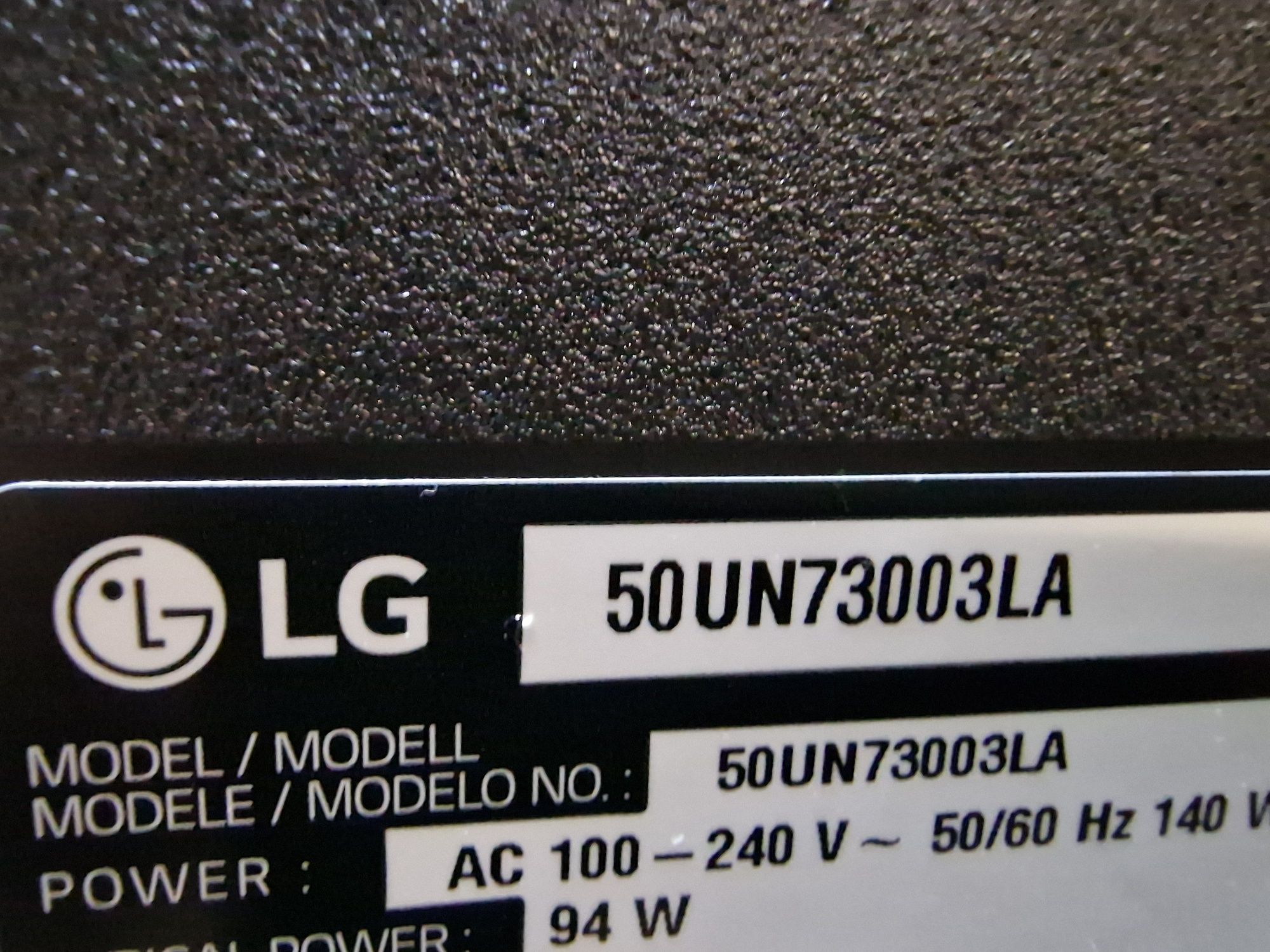 LG 50cali 4K UHD DVB-T2 SMART telewizor
