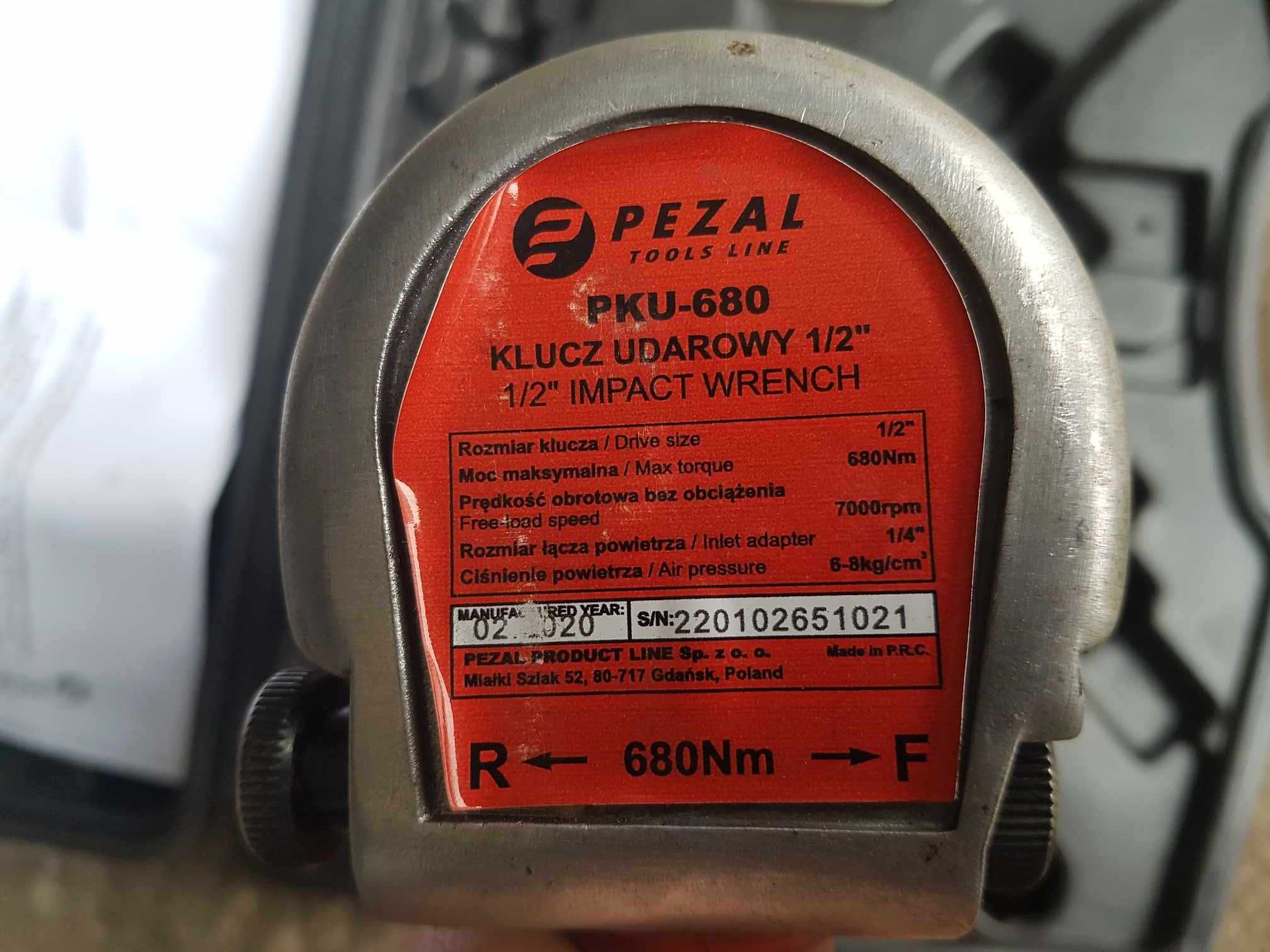 Klucz pneumatyczny Pezal PKU-680