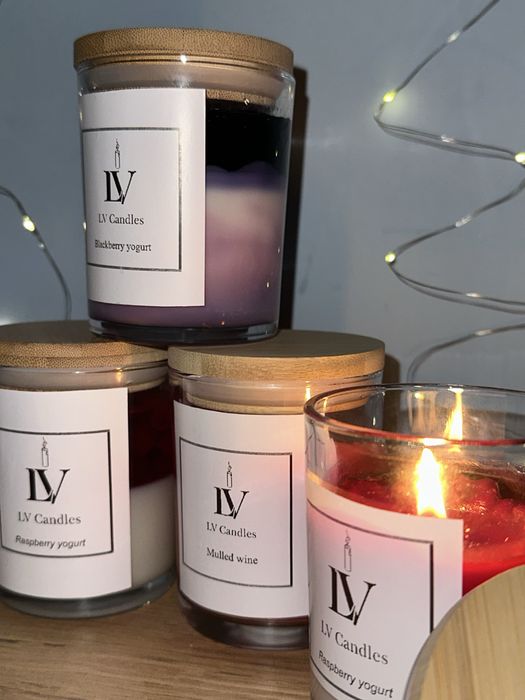 Ароматичні свічки ручної роботи