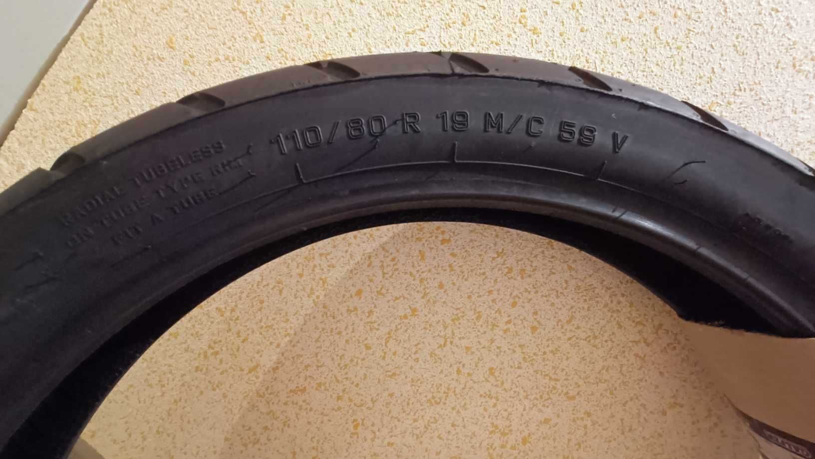 Pneu frontal Metzeler Tourance 110/80 R19 - Novo