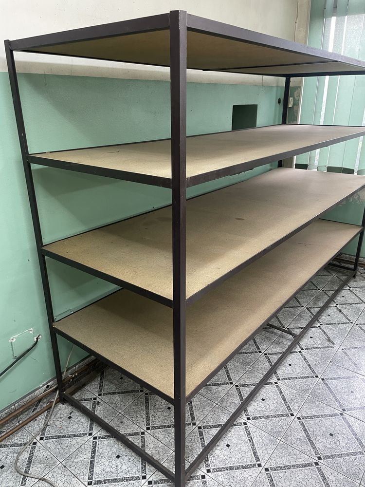 Regał metalowy spawany spiżarnia sklep garaż magazyn 252x81x168