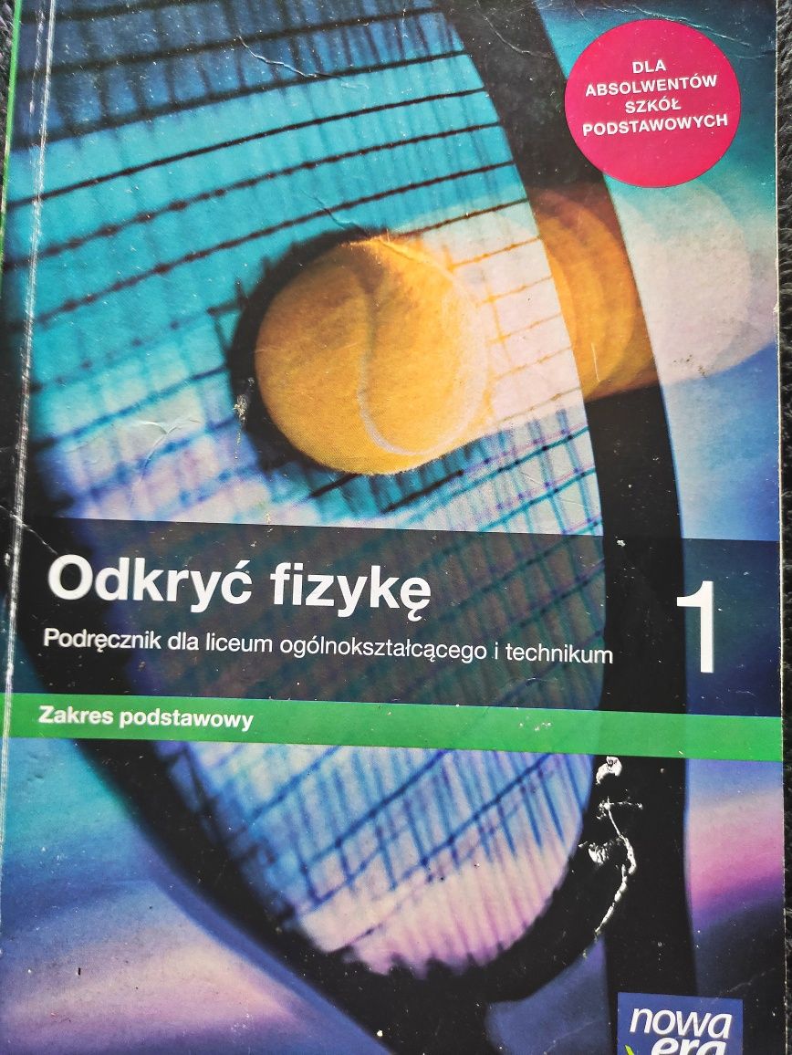 Odkryć fizykę 1 ,
2019 roku 
Okładka twarda