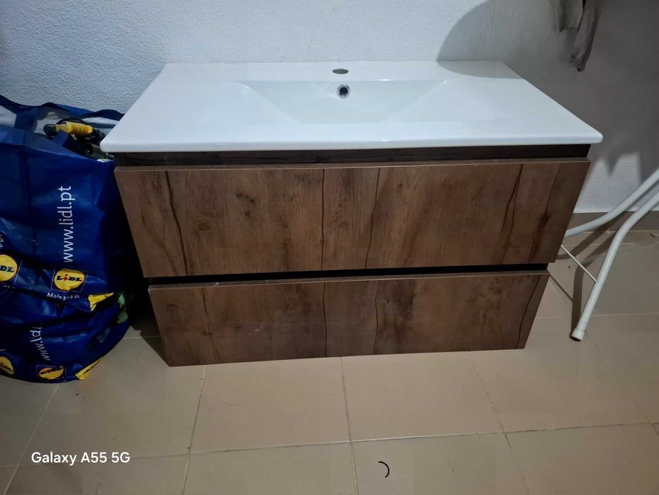 Lavatório e movel wc