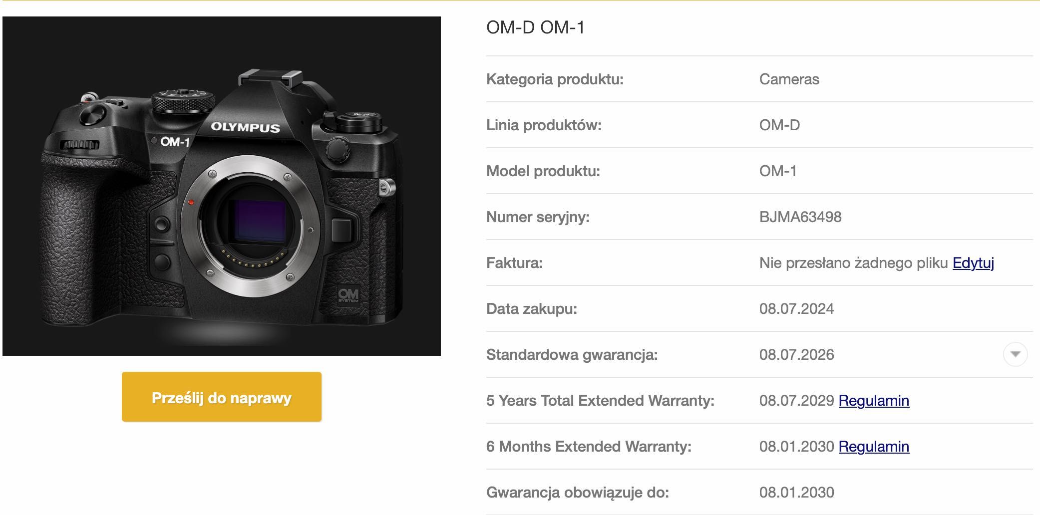 OM System OM1 + obiektywy M.Zuiko
