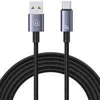 Kabel USB-C 3A 2M Fast Charging USAMS US-SJ666- Stalowy/Tarnish