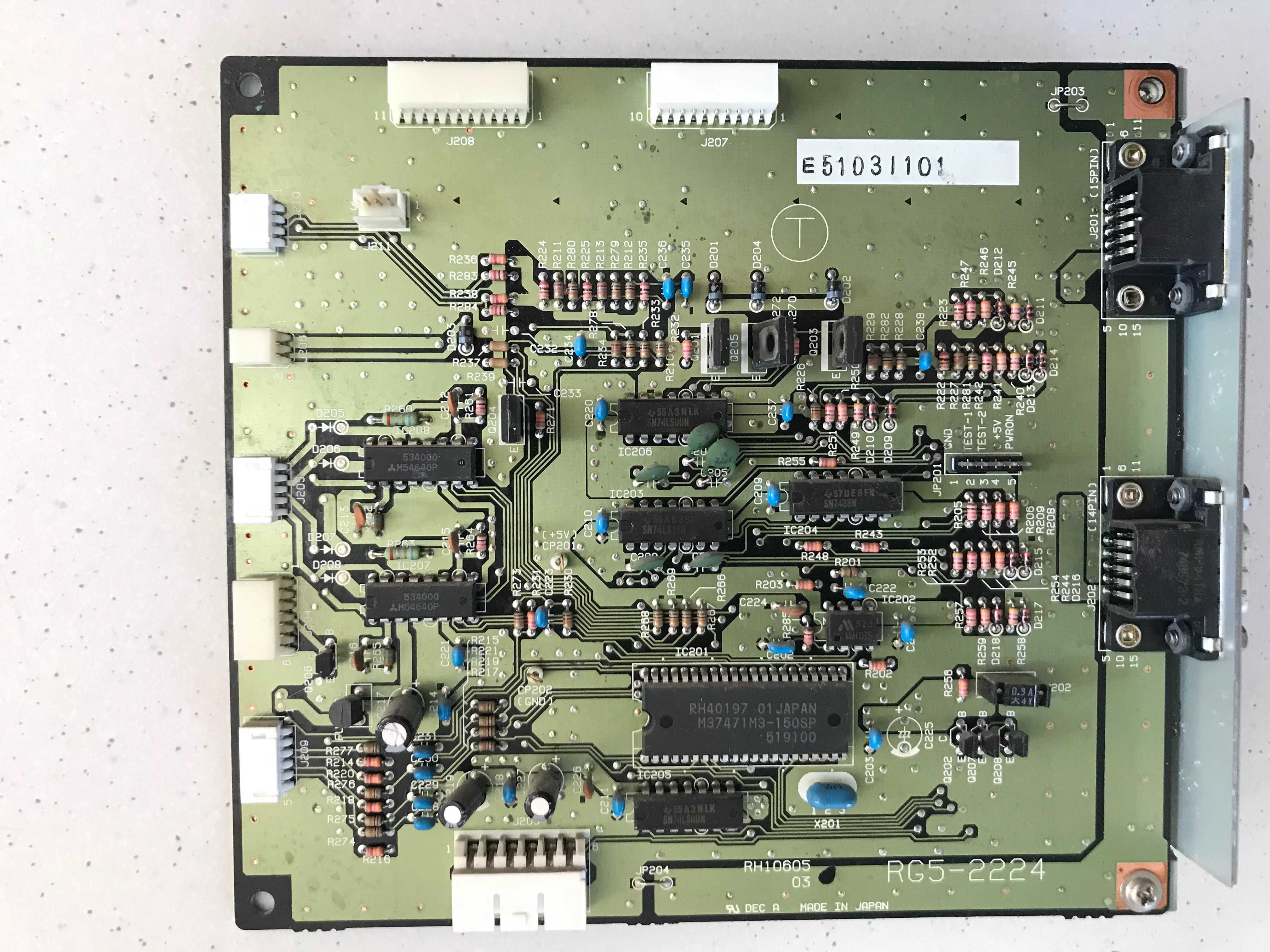 Moduł drukarki HP LaserJet 5SI MX (sterujący lub I/O) - sprawny