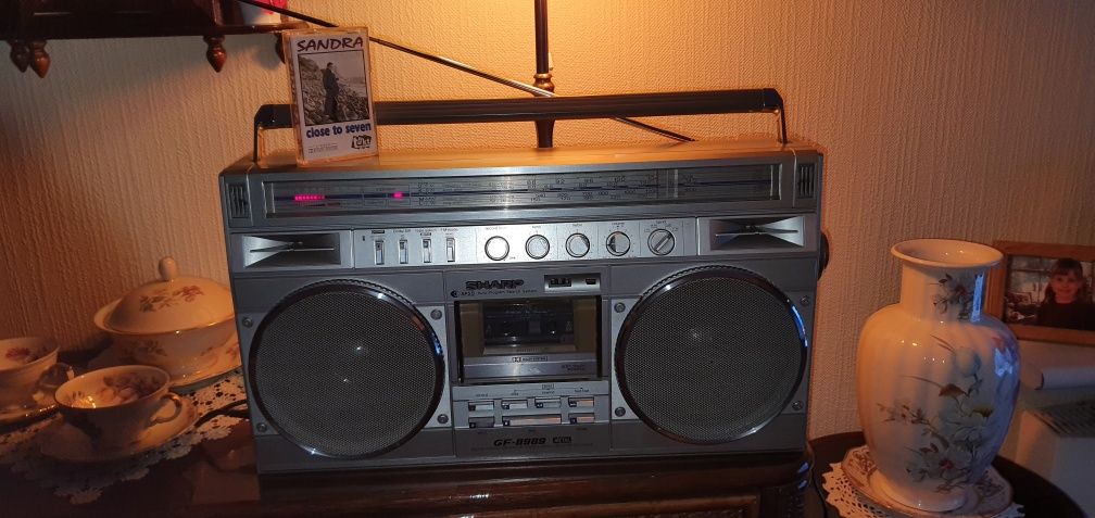 Radiomagnetofon SHARP - IDEAlny Booomboxxx