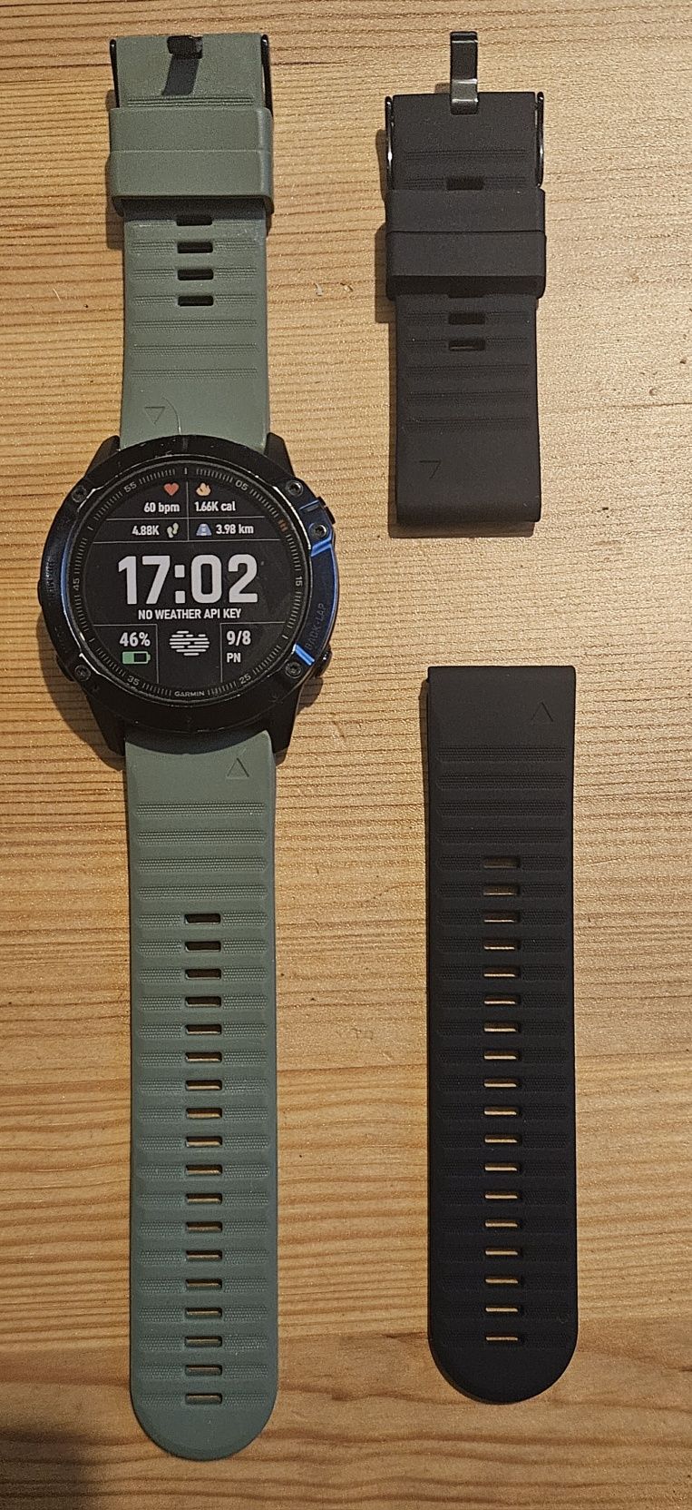 Garmin Fenix 6x pro + dodatkowy nowy pasek
